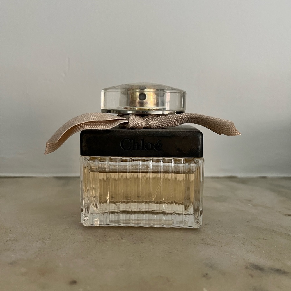 Chloé Bottle with Beige Ribbon